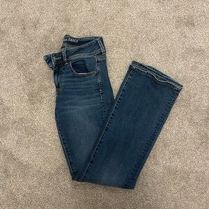 American Eagle Super Stretch Kick Boot Jeans